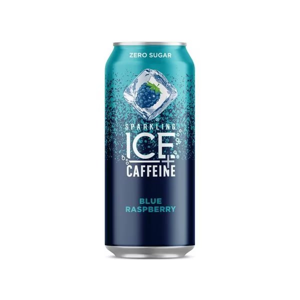 Blue Raspberry Caffeine Beverage 16 oz 1 pk, Sparkling Ice, Mfr#: FG00215